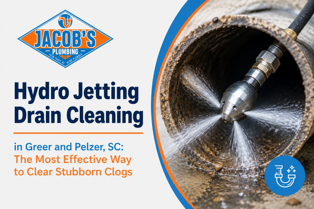 hydro jetting drain cleaning Greer SC